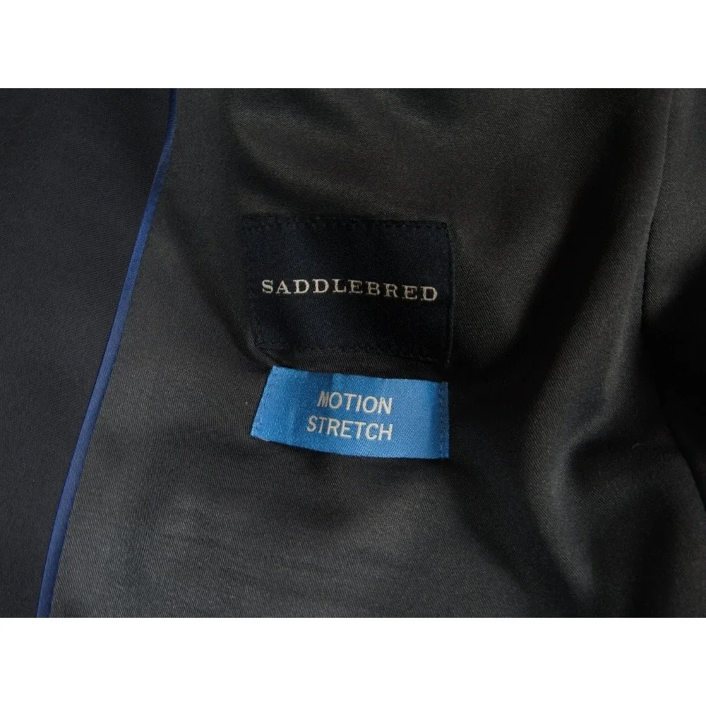 Banana Republic Men's Navy Blue Blazer Jacket Size 40R‎ Wool Blend